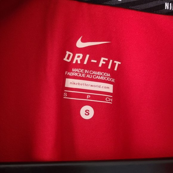 NEW Nike Womens Pro Elite Kenya 3/4 Zip Pullover Long Sleeve 801450-611 Size S - Picture 4 of 7